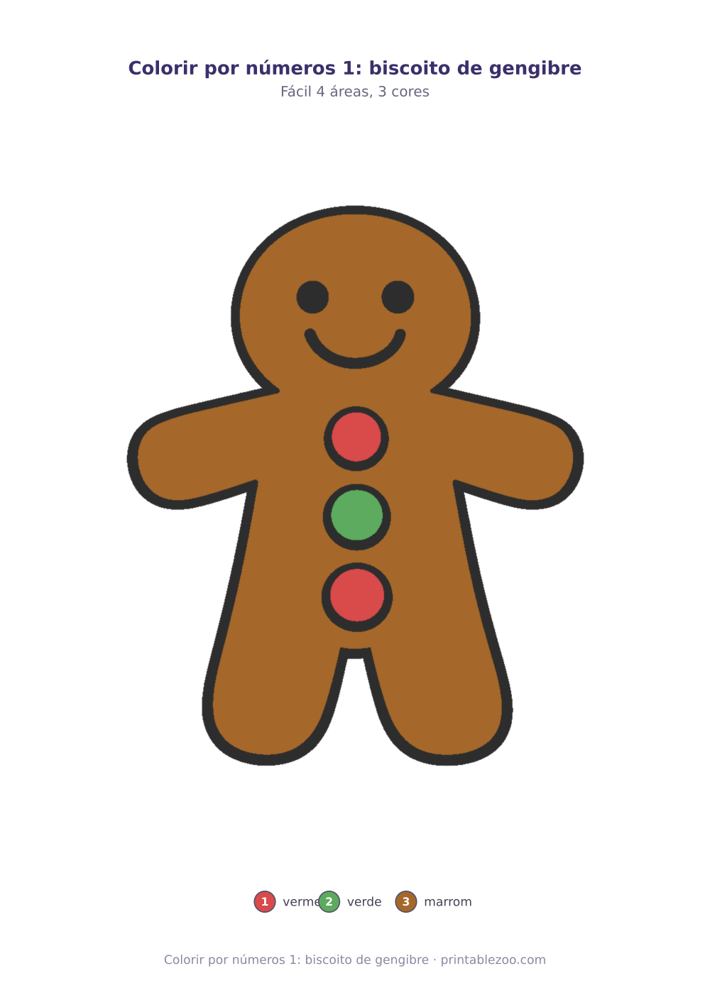 Colorir por números de Natal