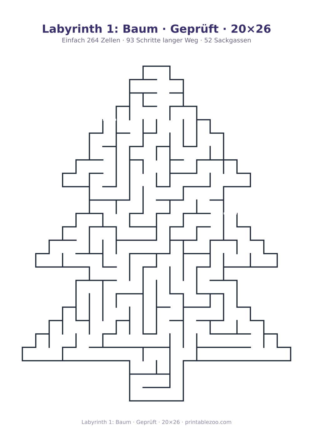 Weihnachts-Labyrinthe