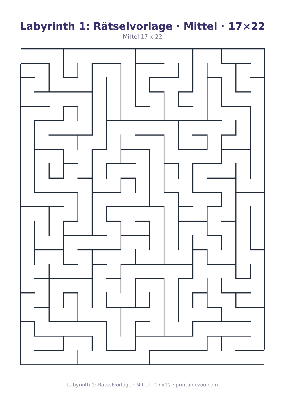 Labyrinthe für Erwachsene