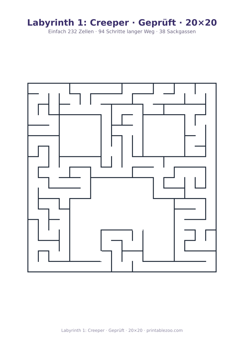 Minecraft-Labyrinthe