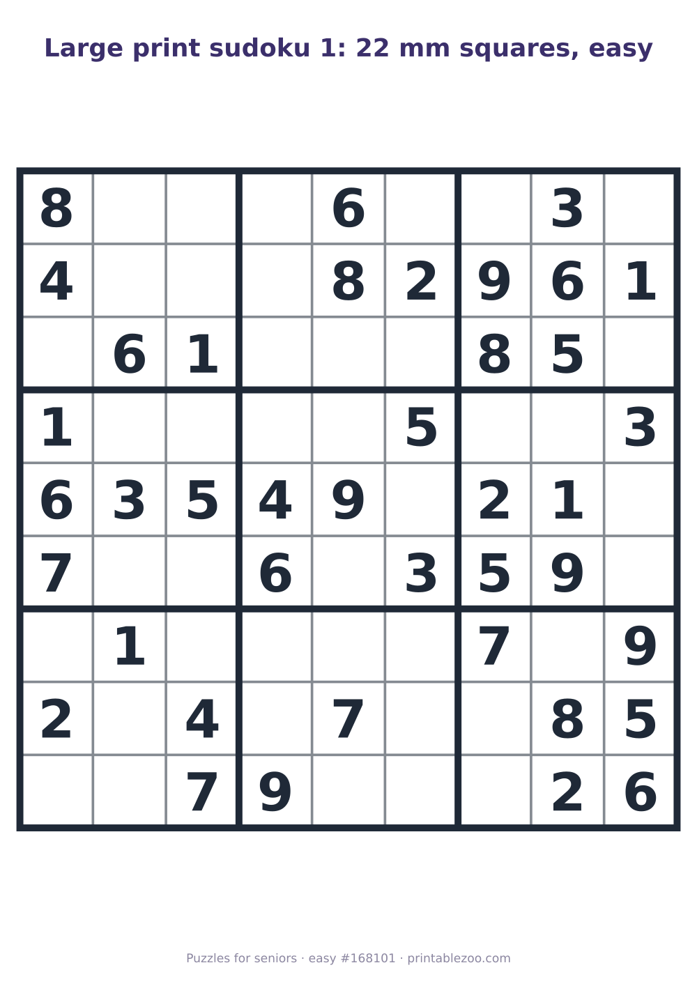 Printable puzzles for seniors